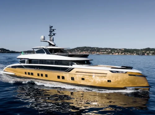 Dynamic 41 Meter Luxury Displacement Motor Yacht For Sale